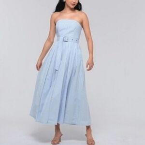 A New Day Blue White Maxi Dress